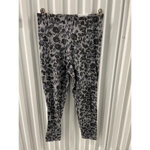 Sonoma Goods for Life Missies Legging 7/8 (M) Mid Rise Color Lgwrfl gr